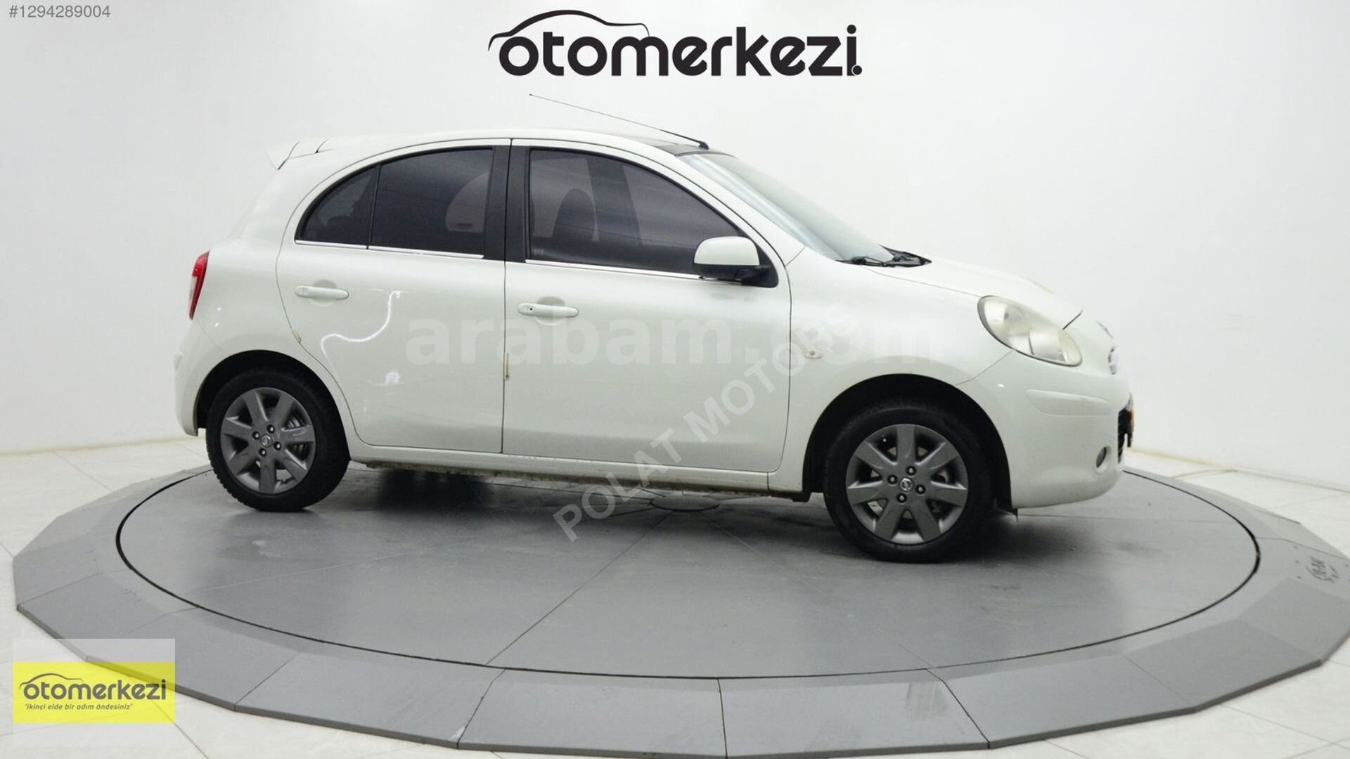 Galeriden Nissan Micra 1.2 Platinum 2012 Model Kırşehir 53.000 km Beyaz 3