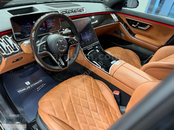 BAYİ 2025 MODEL S450D LONG-HEAD UP+DESIGNO-ÖN ARKA MASAJ- FULL