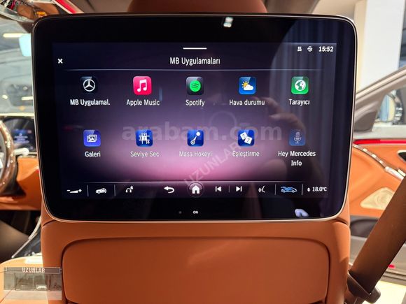 BAYİ 2025 MODEL S450D LONG-HEAD UP+DESIGNO-ÖN ARKA MASAJ- FULL