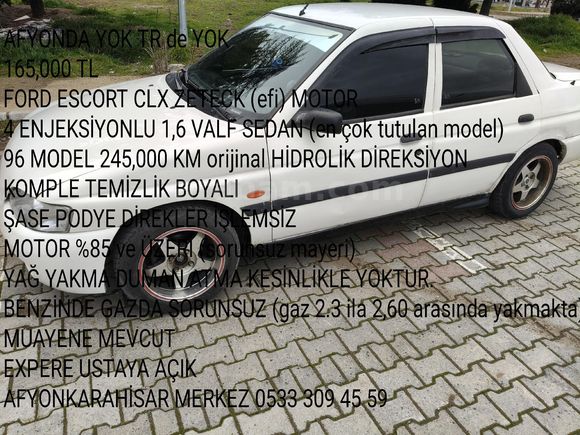 Sahibinden Ford Escort 1.6 CLX 1996 Model
