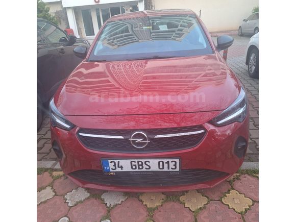 Sahibinden Opel Corsa 1.2 T Edition 2022 Model  49.000 km Kırmızı