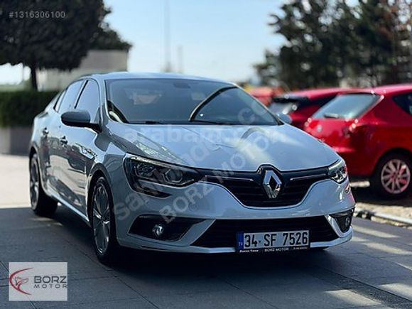 BORZ MOTOR'DAN 0.99 KREDİ 2016 MEGANE TOUCH 1.2 TCE+CARPLAY+OTO.