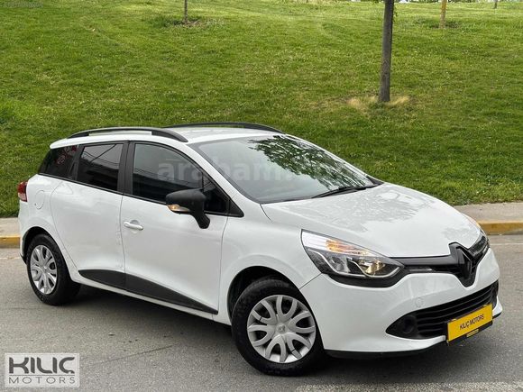2014 MOD RENAULT CLIO SPORTTOURER 1.5 DİZEL MANUEL KARTA TAKSİT