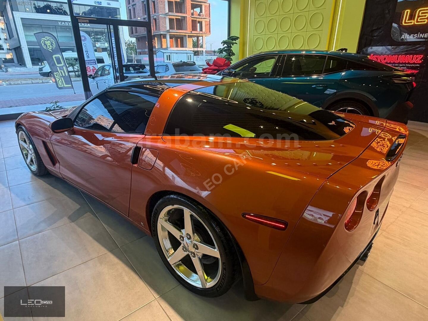 Galeriden Chevrolet Corvette C6 2009 Model Antalya 113.000 km Turuncu 2