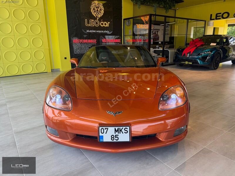 Galeriden Chevrolet Corvette C6 2009 Model Antalya 113.000 km Turuncu