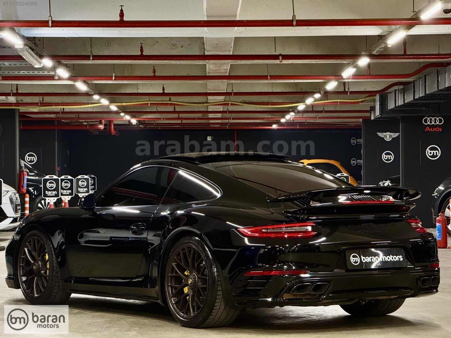 Galeriden Porsche 911 Turbo S 2013 Model İstanbul 63.881 km Siyah 5