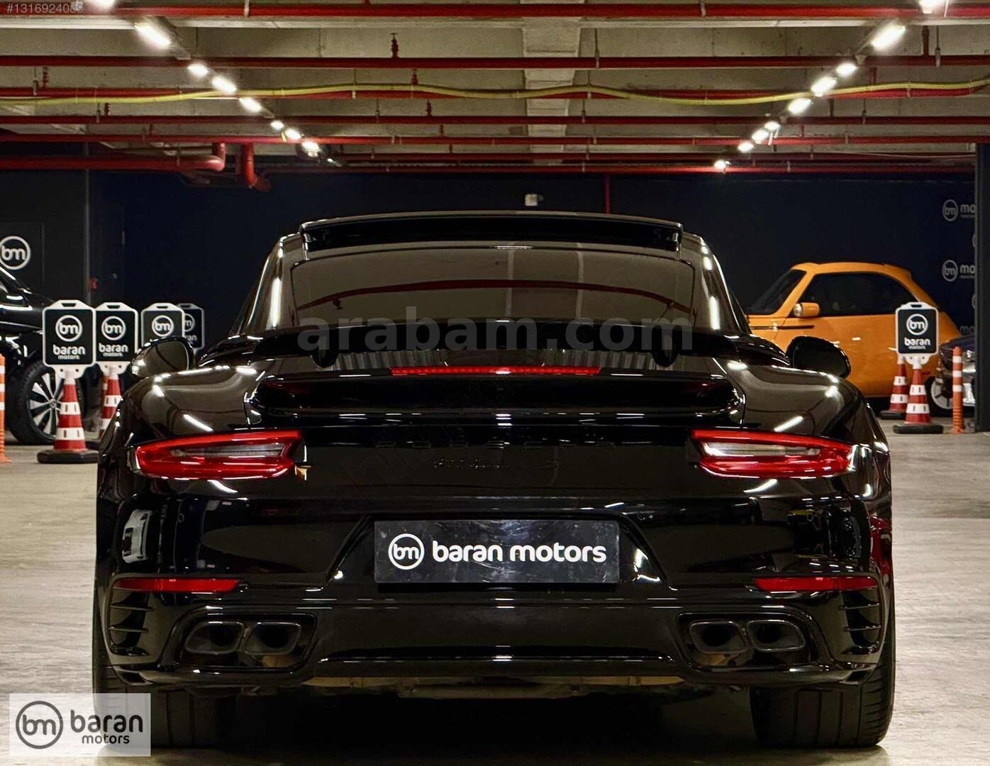 Galeriden Porsche 911 Turbo S 2013 Model İstanbul 63.881 km Siyah 6