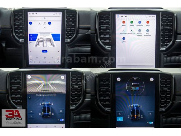 3A PREMİUM FORD RANGER 2.0 ECOBLUE 4x4 WİLDTRAK X HATASIZ