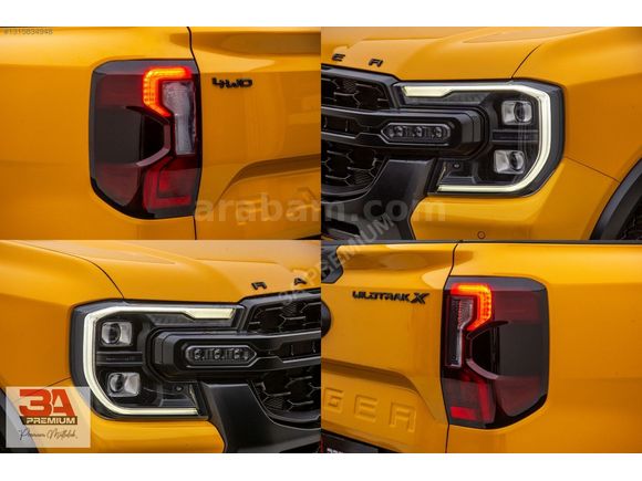 3A PREMİUM FORD RANGER 2.0 ECOBLUE 4x4 WİLDTRAK X HATASIZ