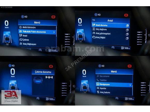 3A PREMİUM FORD RANGER 2.0 ECOBLUE 4x4 WİLDTRAK X HATASIZ