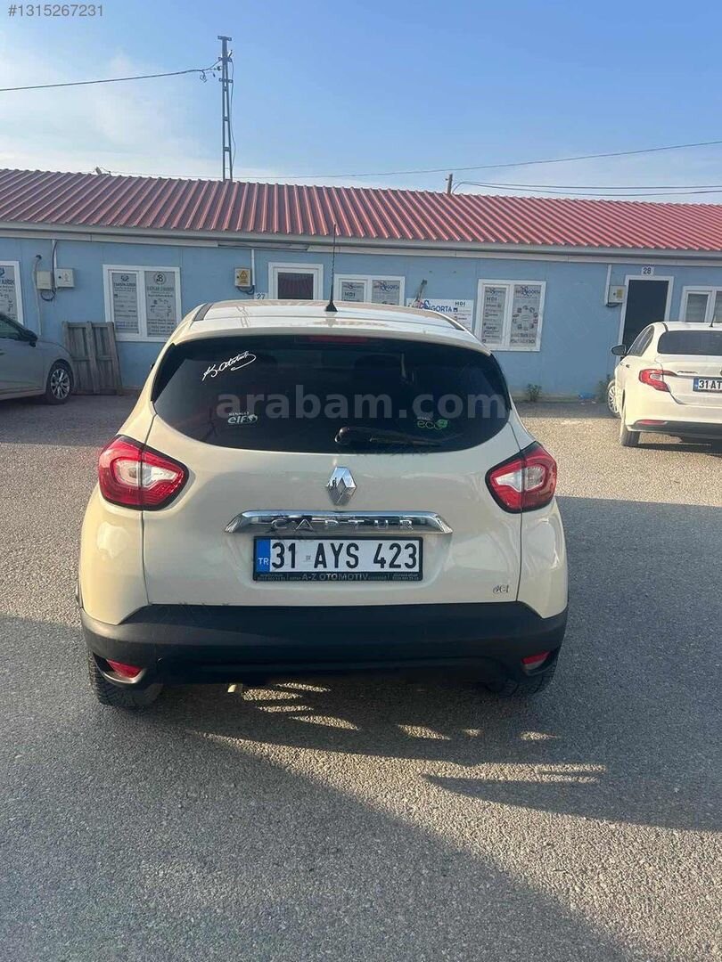 Galeriden Renault Captur 1.5 dCi Icon 2015 Model Hatay 214.000 km Bej 6