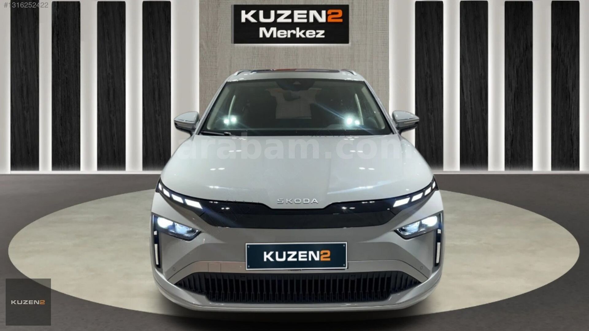 Galeriden Skoda Enyaq E-Prestige 2025 Model İstanbul 8.500 km Gri 2