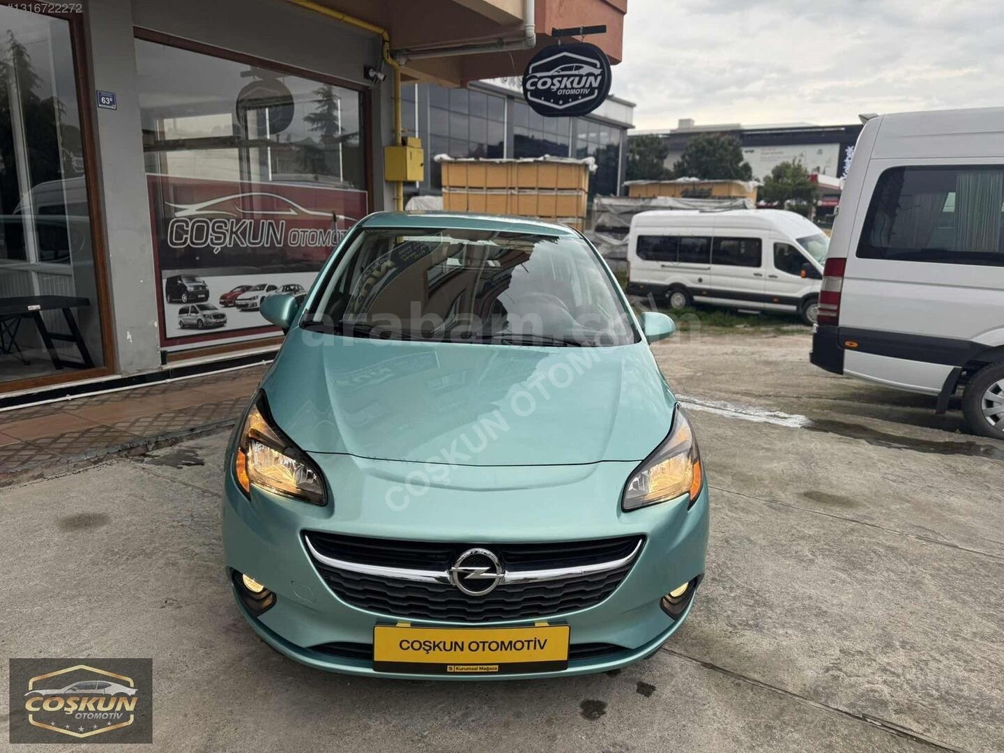 Galeriden Opel Corsa 1.4 Enjoy 2015 Model Ordu 110.000 km Yeşil 2