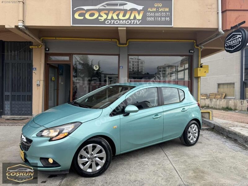 Galeriden Opel Corsa 1.4 Enjoy 2015 Model Ordu 110.000 km Yeşil