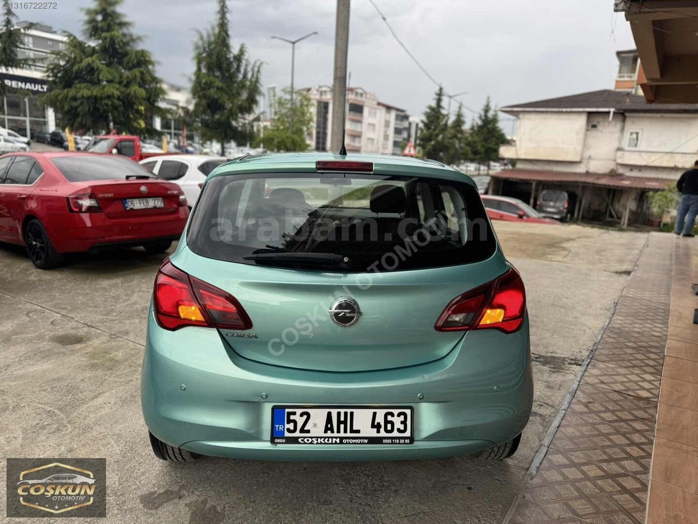 Galeriden Opel Corsa 1.4 Enjoy 2015 Model Ordu 110.000 km Yeşil 6