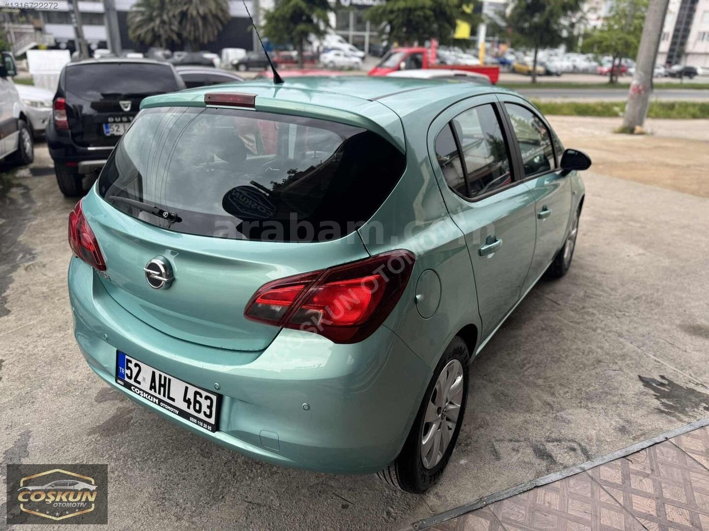 Galeriden Opel Corsa 1.4 Enjoy 2015 Model Ordu 110.000 km Yeşil 7