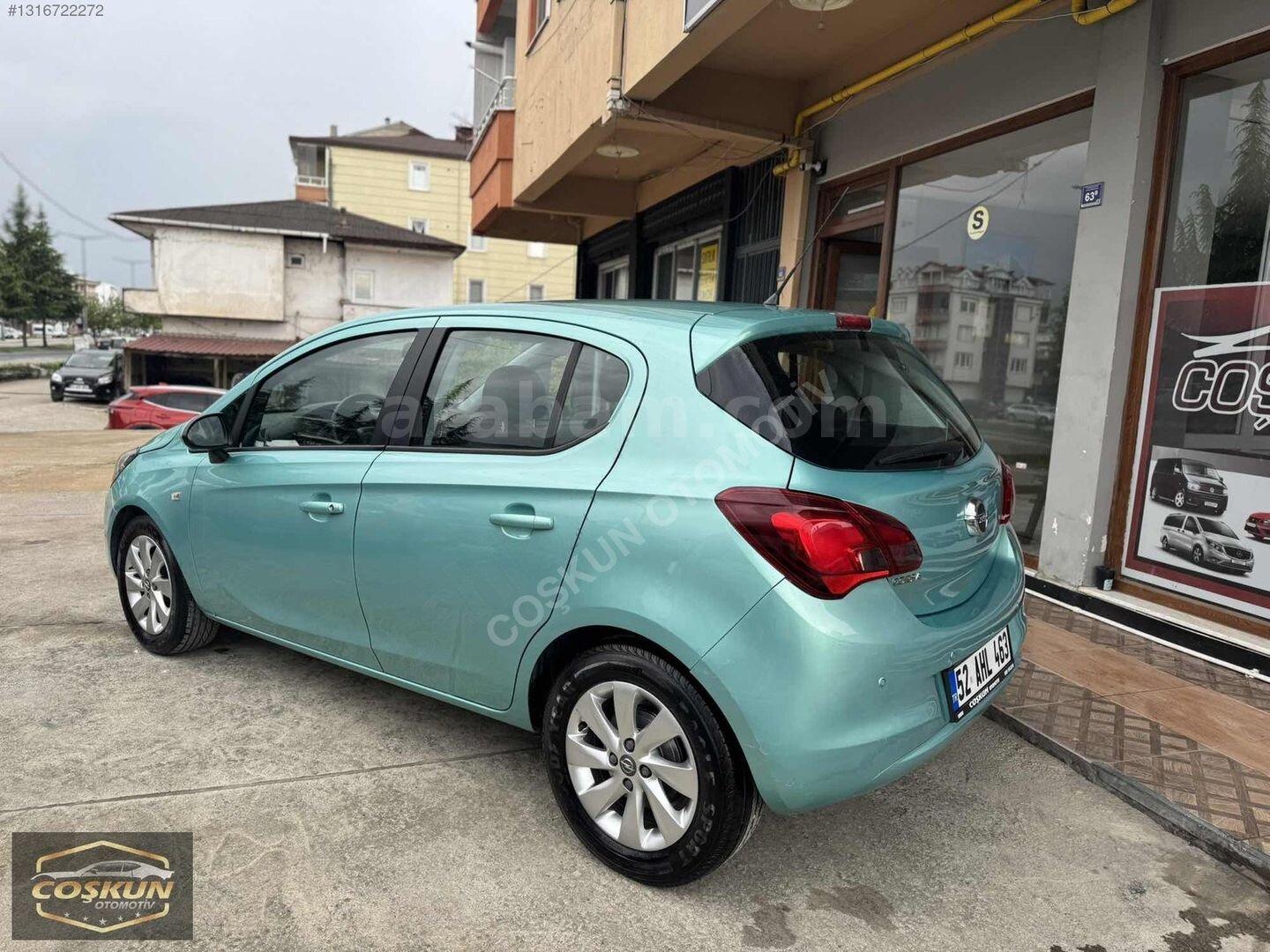 Galeriden Opel Corsa 1.4 Enjoy 2015 Model Ordu 110.000 km Yeşil 5