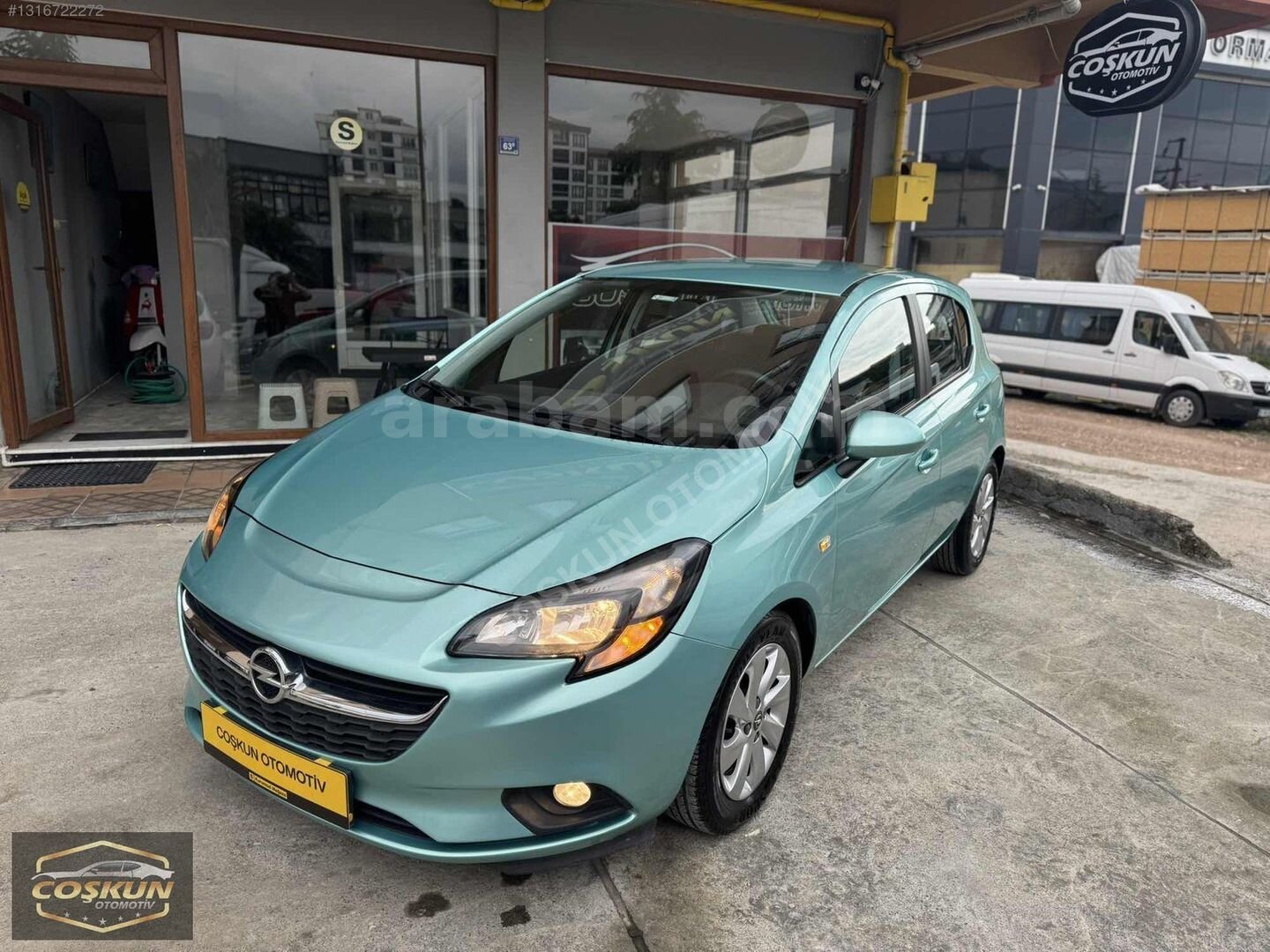 Galeriden Opel Corsa 1.4 Enjoy 2015 Model Ordu 110.000 km Yeşil 3
