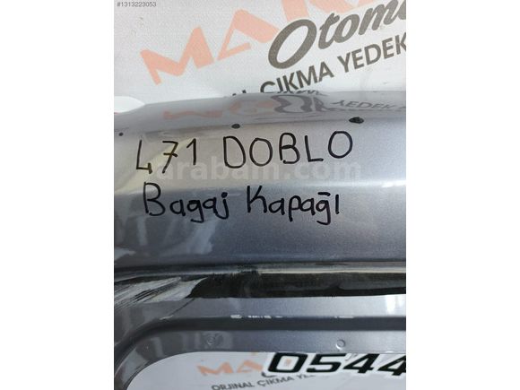 FİAT DOBLO BAGAJ KAPAĞI ARKA