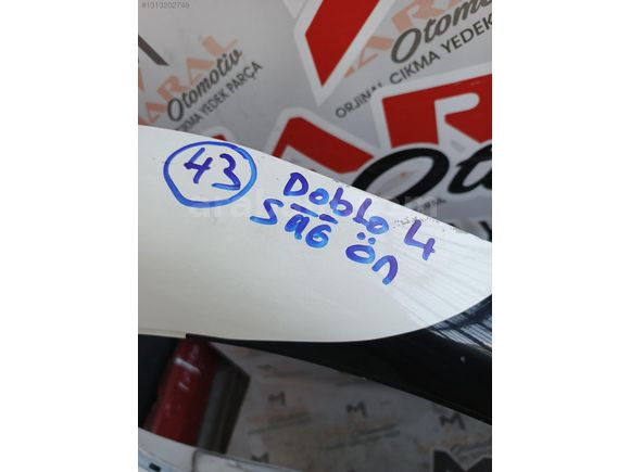 FİAT DOBLO 3-4 SAĞ ÖN KAPI DOLU