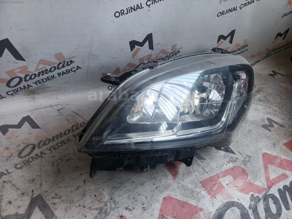 FİAT DOBLO SOL ÖN FAR ÇIKMA ORJİNAL 521094580