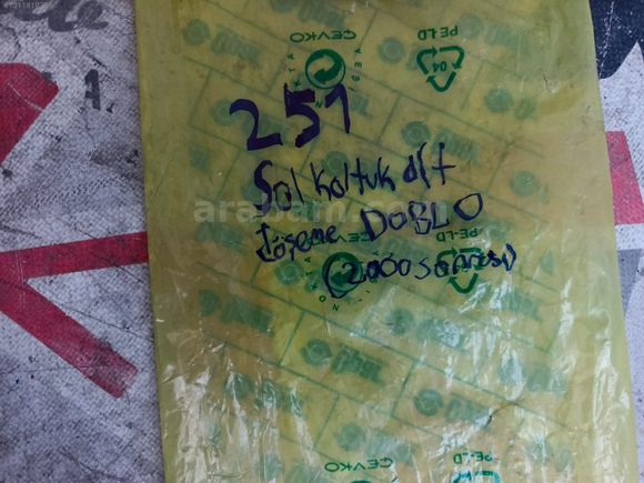 FİAT DOBLO SOL KOLTUK ALT DÖŞEME PLASİTĞİ