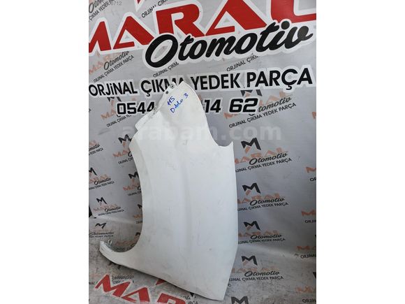 FİAT DOBLO 3 SOL ÖN ÇAMURLUK BEYAZ