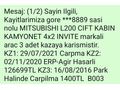 KM DÜŞÜK L 200 4x2 Invite 2015 Model 