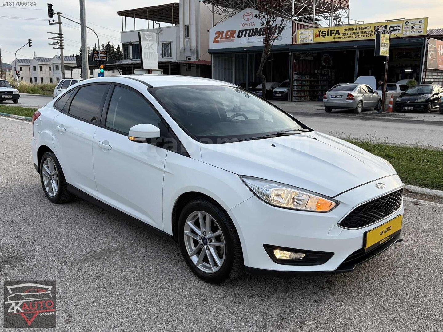 Galeriden Ford Focus 1.6 Ti-VCT Trend X 2016 Model Osmaniye 128.000 km Beyaz 1
