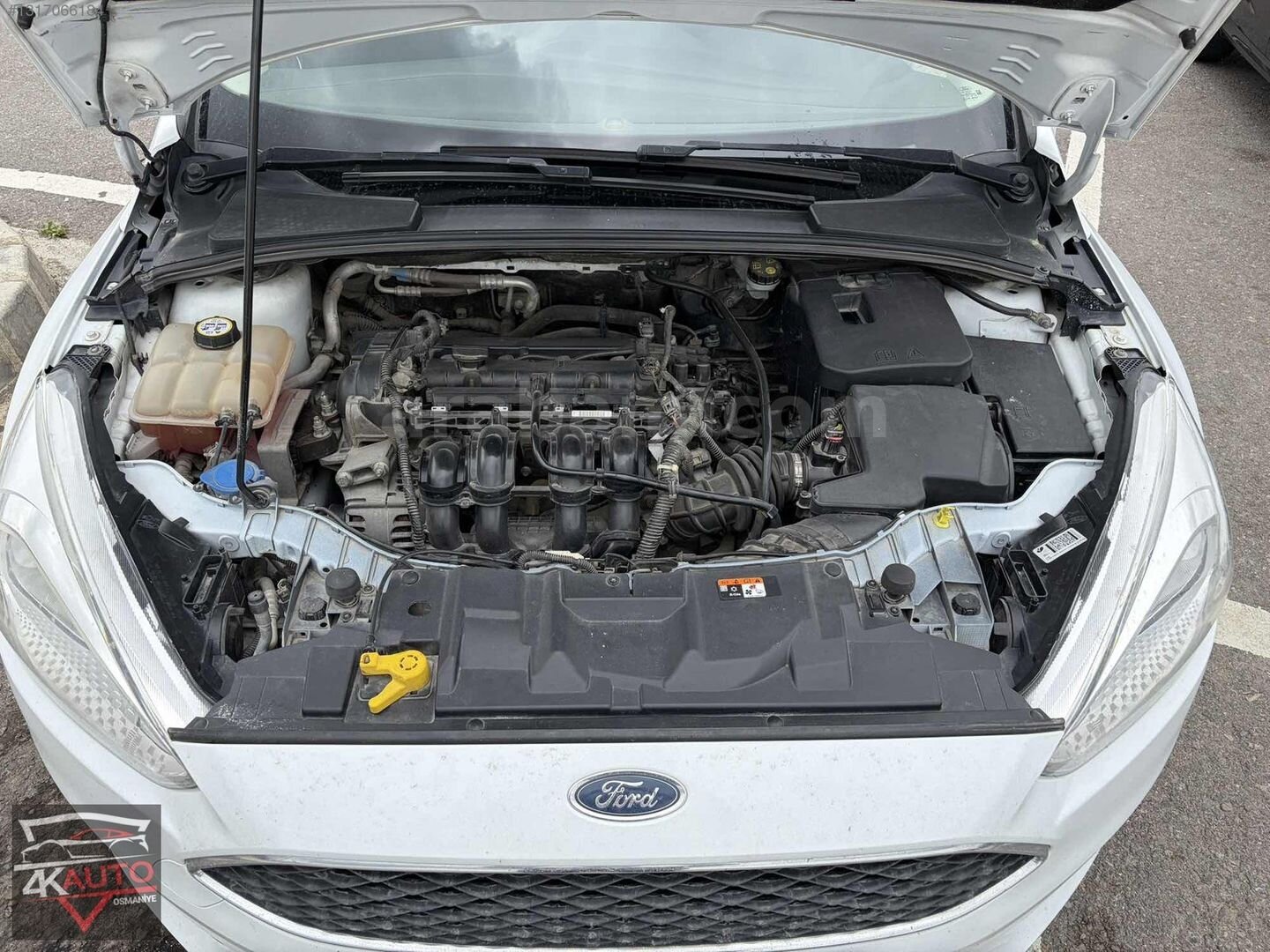 Galeriden Ford Focus 1.6 Ti-VCT Trend X 2016 Model Osmaniye 128.000 km Beyaz 2