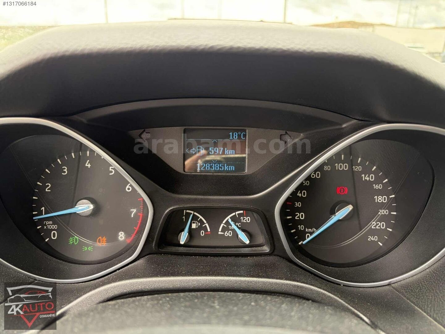 Galeriden Ford Focus 1.6 Ti-VCT Trend X 2016 Model Osmaniye 128.000 km Beyaz 3