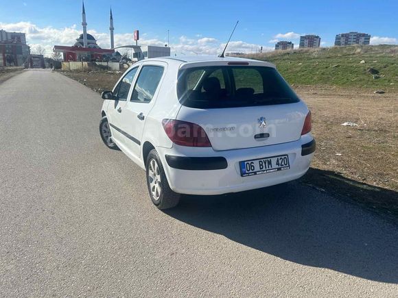 Sahibinden Peugeot 307 1.4 HDi XR 2004 Model Ankara 360.000 km Beyaz