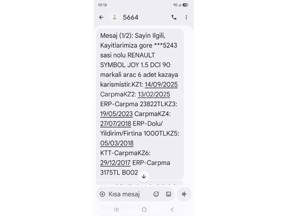 Sahibinden 90'lık 1.5 dCi Joy