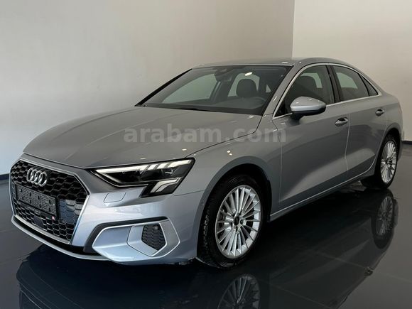 ERÇAL:2022 A3 SEDAN 35 TFSI ADVANCED+BOYASIZ+K/K TAKSİT