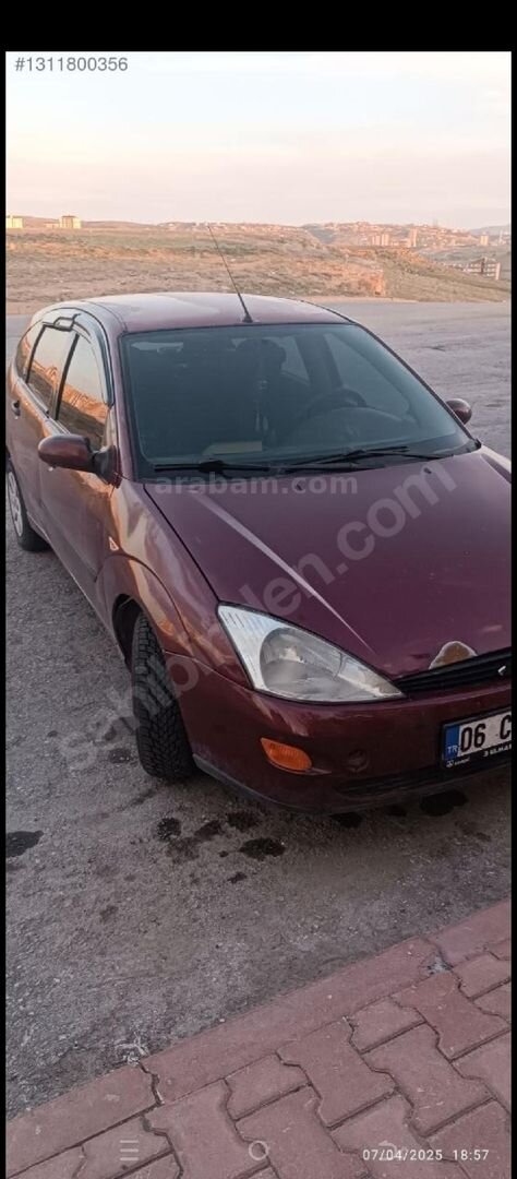 Sahibinden Ford Focus 1.6 Ambiente 2000 Model Kayseri 265.000 km Kırmızı 3