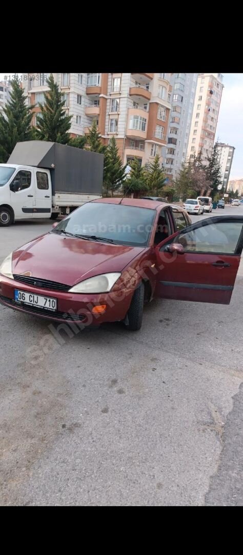 Sahibinden Ford Focus 1.6 Ambiente 2000 Model Kayseri 265.000 km Kırmızı 1