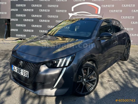 2023*PEUGEOT 208 GT 41.000 KM CAM TAVANLI JOYSTİK VİTESLİ