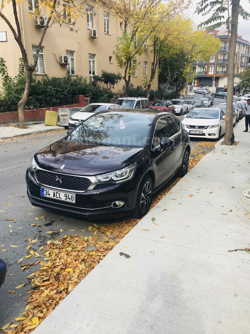 Sahibinden DS Automobiles DS4 1.6 BlueHDi Start&Stop 2017 Model İstanbul 179.000 km Mor 1