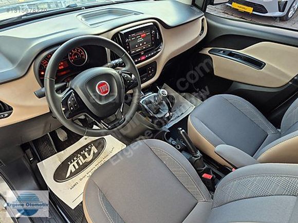 HATASIZ BOYASIZ 2021 DOBLO Maxi 1.6 M.jet PREMIO PLUS 33 Bin Km
