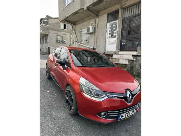 Sahibinden Renault Clio 1.5 dCi Touch 2014 Model  208.000 km Kırmızı