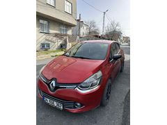 Sahibinden Renault Clio 1.5 dCi Touch 2014 Model  208.000 km Kırmızı