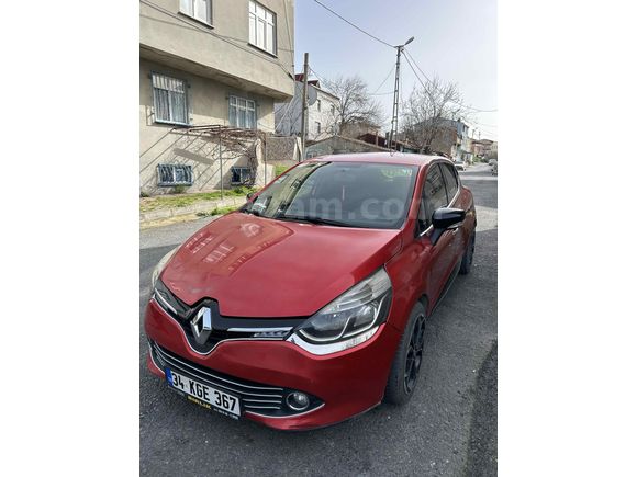 Sahibinden Renault Clio 1.5 dCi Touch 2014 Model  208.000 km Kırmızı