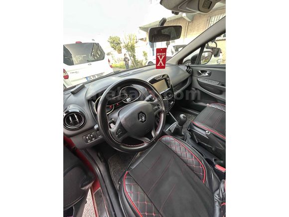 Sahibinden Renault Clio 1.5 dCi Touch 2014 Model  208.000 km Kırmızı