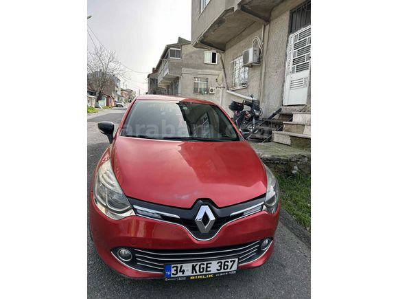 Sahibinden Renault Clio 1.5 dCi Touch 2014 Model  208.000 km Kırmızı