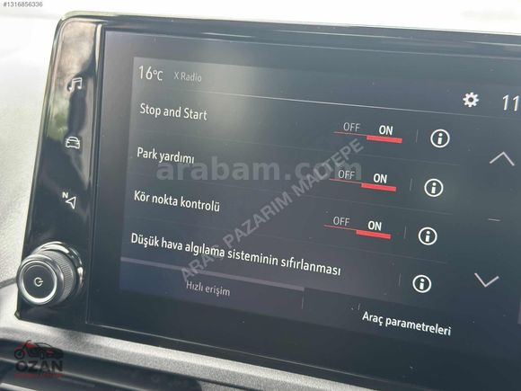 **CAM TAVAN** 2022 COMBO ULTİMATE 79.000 KM BOYASIZ FULL+FULL