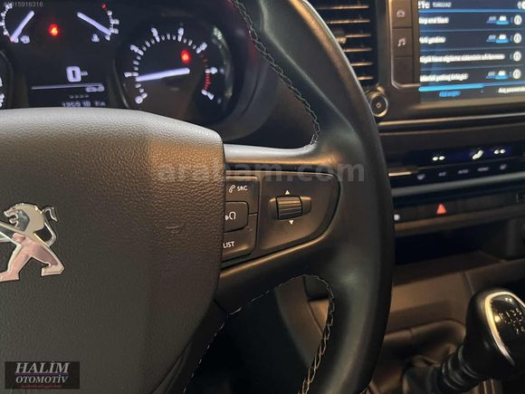 HALİMOTOMOTİV.2023 PEUGEOT EXPERT 1.5BLUEHDİ BOYASIZ +MULTİMEDYA