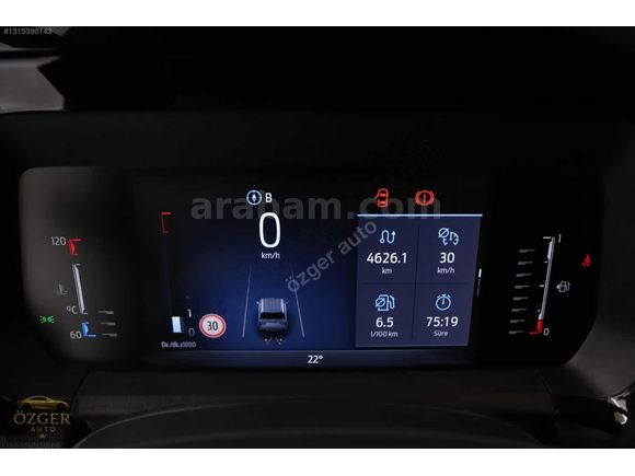 ÖZGER AUTO'DAN FORD COURIER 2025 HATASIZ HAYALET EKRAN