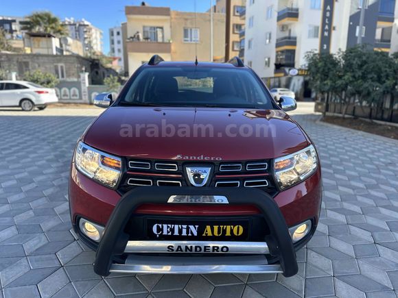 ÇETİN OTOMOTİV’DEN 42.000 KM’DE İLK SAHİBİNDEN SIFIR TADINDA GARAJ ARABASI Dacia Sandero 1.5 dCi Stepway 2018 Model STYLE PAKET EN DOLUSU 