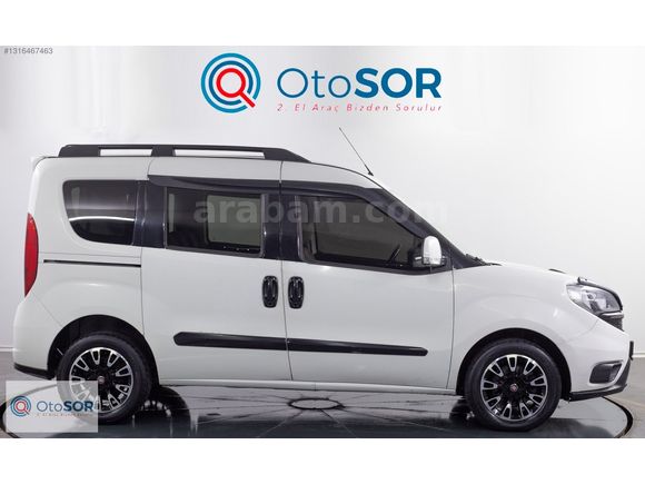 OTOSOR'DAN 174 BİN PEŞİN,24 AY SENETLİ 2017 FİAT DOBLO ORİJİNAL