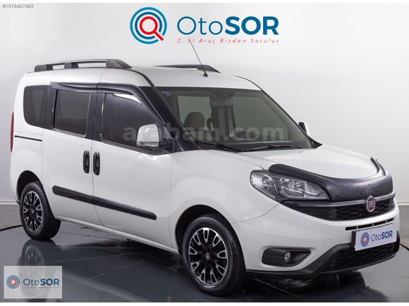 OTOSOR'DAN 174 BİN PEŞİN,24 AY SENETLİ 2017 FİAT DOBLO ORİJİNAL